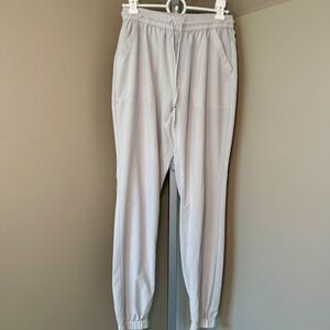 TNA‎ Arritzia Womens Joggers Drawstring Elastic Waist Casual Pants, Size S Gray